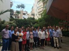 The Econadapt partners at the Athens meeting